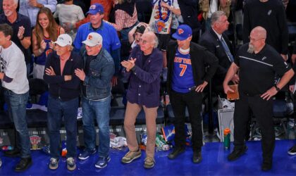 Larry David Almost Left During Knicks Comeback — Then McEnroe Stepped In