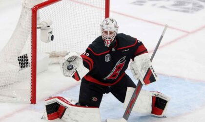 Undrafted Hurricanes Goalie Brandon Bussi Faces Pressure of NHL Immortality — How He Stays Grounded
