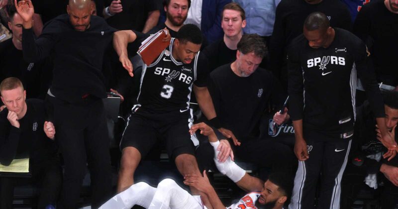 Spurs Blew a 29-Point Lead in Game 4. Keldon Johnson Says They’re Fine.