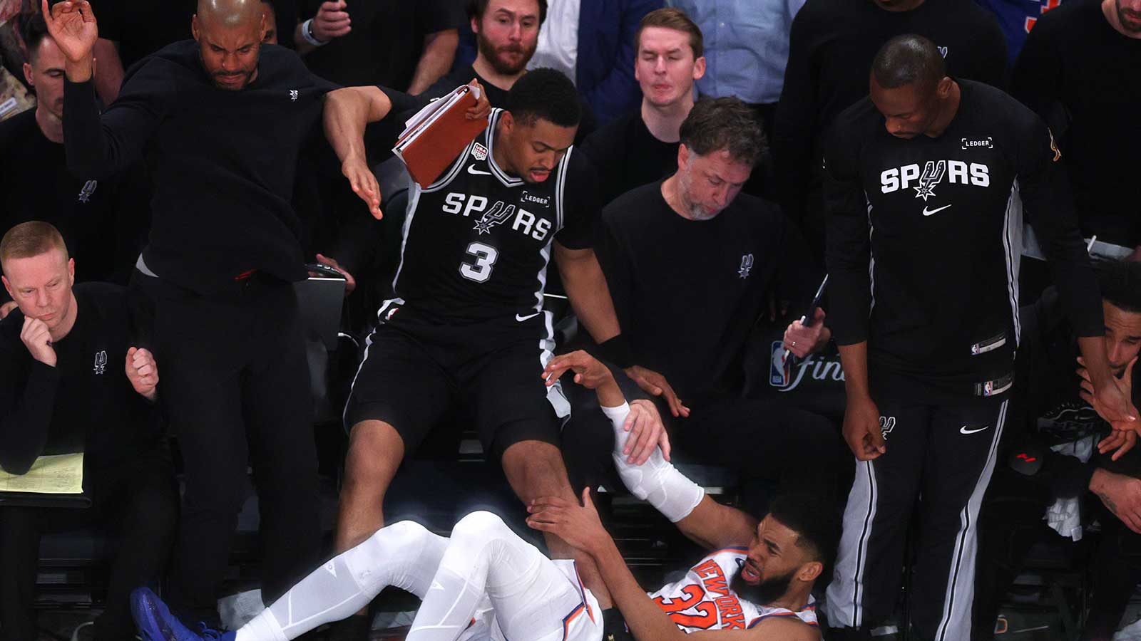 Spurs Blew a 29-Point Lead in Game 4. Keldon Johnson Says They’re Fine.