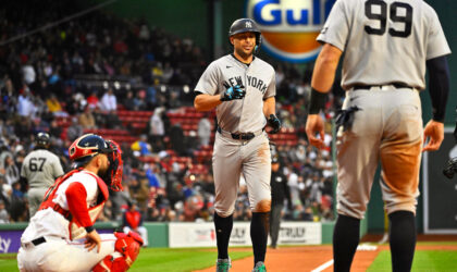 Giancarlo Stanton’s Calf Flared Up Again — and the Yankees’ Lineup Problem Just Got Worse