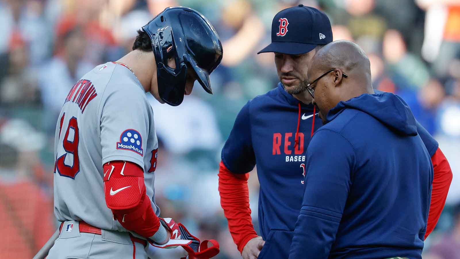 Roman Anthony’s Wrist Isn’t Cooperating — and the Red Sox Are Feeling the Pinch