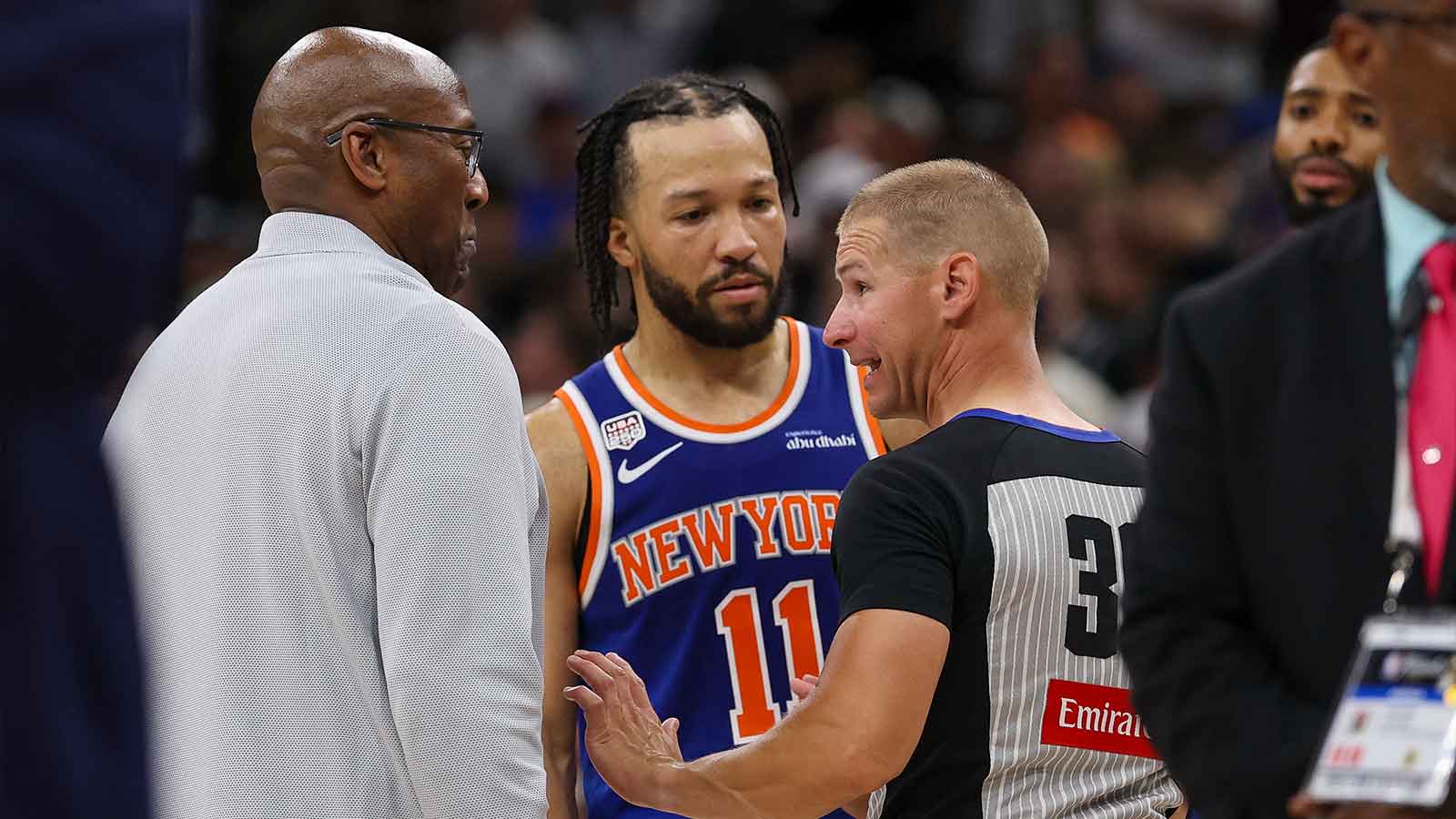 Jalen Brunson’s Extra Leg Extension May Have Just Saved Victor Wembanyama From Suspension
