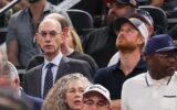 Prince Harry Sat Next to Adam Silver at Game 5 — and the NBA Finals Got Royal