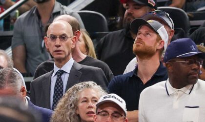 Prince Harry Sat Next to Adam Silver at Game 5 — and the NBA Finals Got Royal