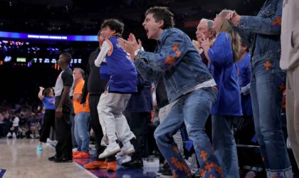 Timothée Chalamet Shouted ‘Way Rather This Than the Oscars’ After the Knicks Finally Won a Title