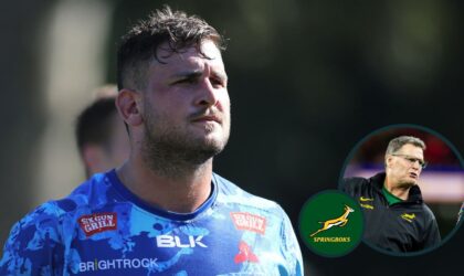 Rassie Erasmus Adds 54th Man to Springboks Squad — and He’s a Stormers Lock with Something to Prove