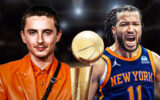 Knicks Title Gets Hollywood Treatment: Timothée Chalamet Goes Wild in the Locker Room with Jalen Brunson