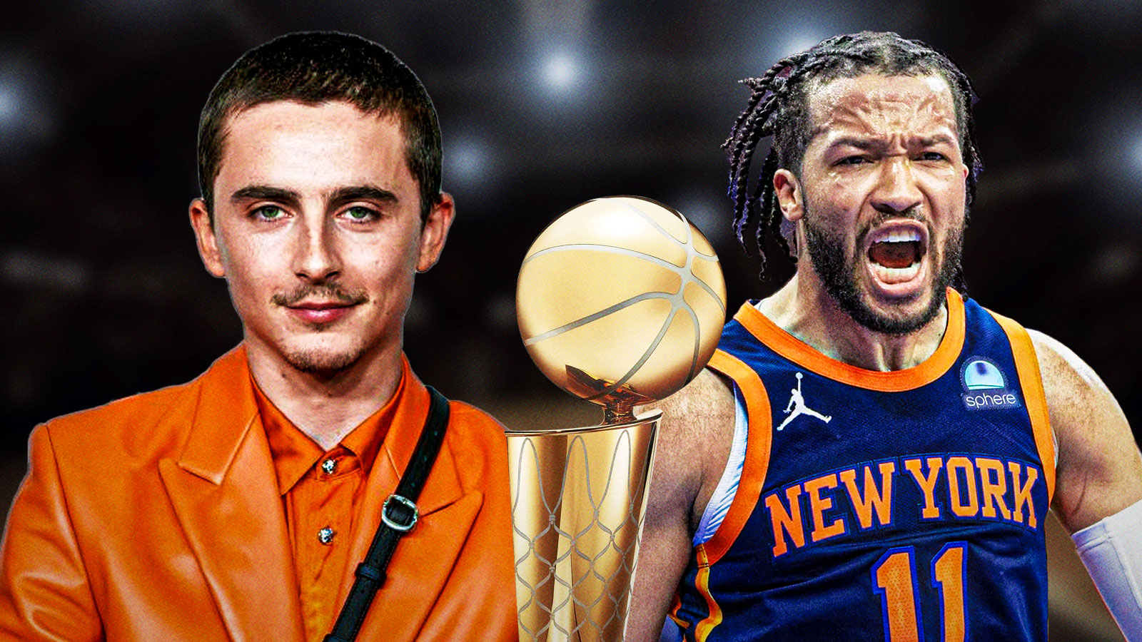 Knicks Title Gets Hollywood Treatment: Timothée Chalamet Goes Wild in the Locker Room with Jalen Brunson