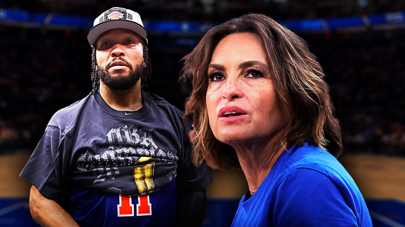 How Mariska Hargitay and Jalen Brunson Became New York’s Most Unlikely Sports Friendship