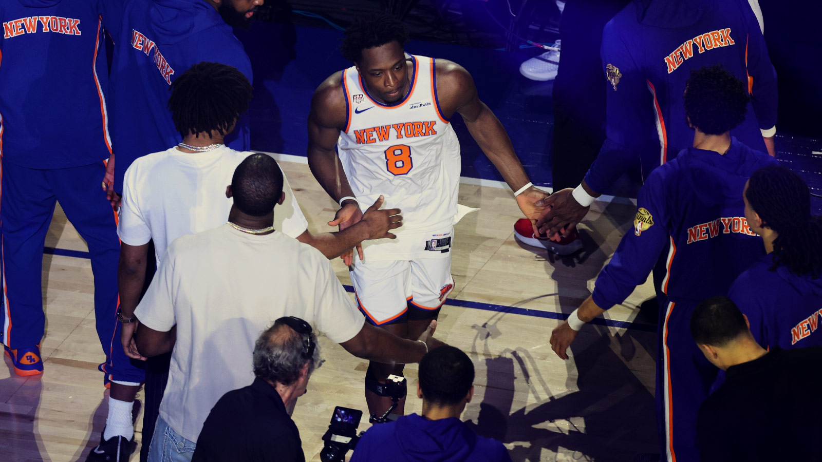 Knicks’ OG Anunoby Doesn’t Drink — So Why He Choked on Tequila After the Title Win Is Pure Gold