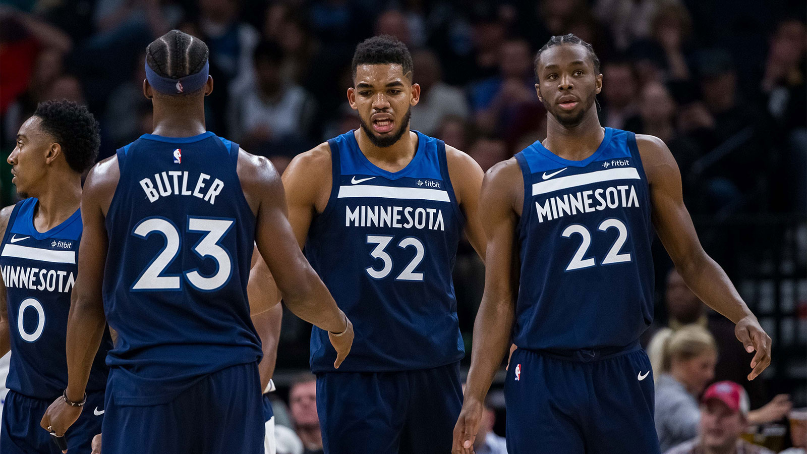 Jimmy Butler Has Zero Rings. Karl-Anthony Towns and Andrew Wiggins Each Have One. Timberwolves Fans Won’t Let Him Forget It.