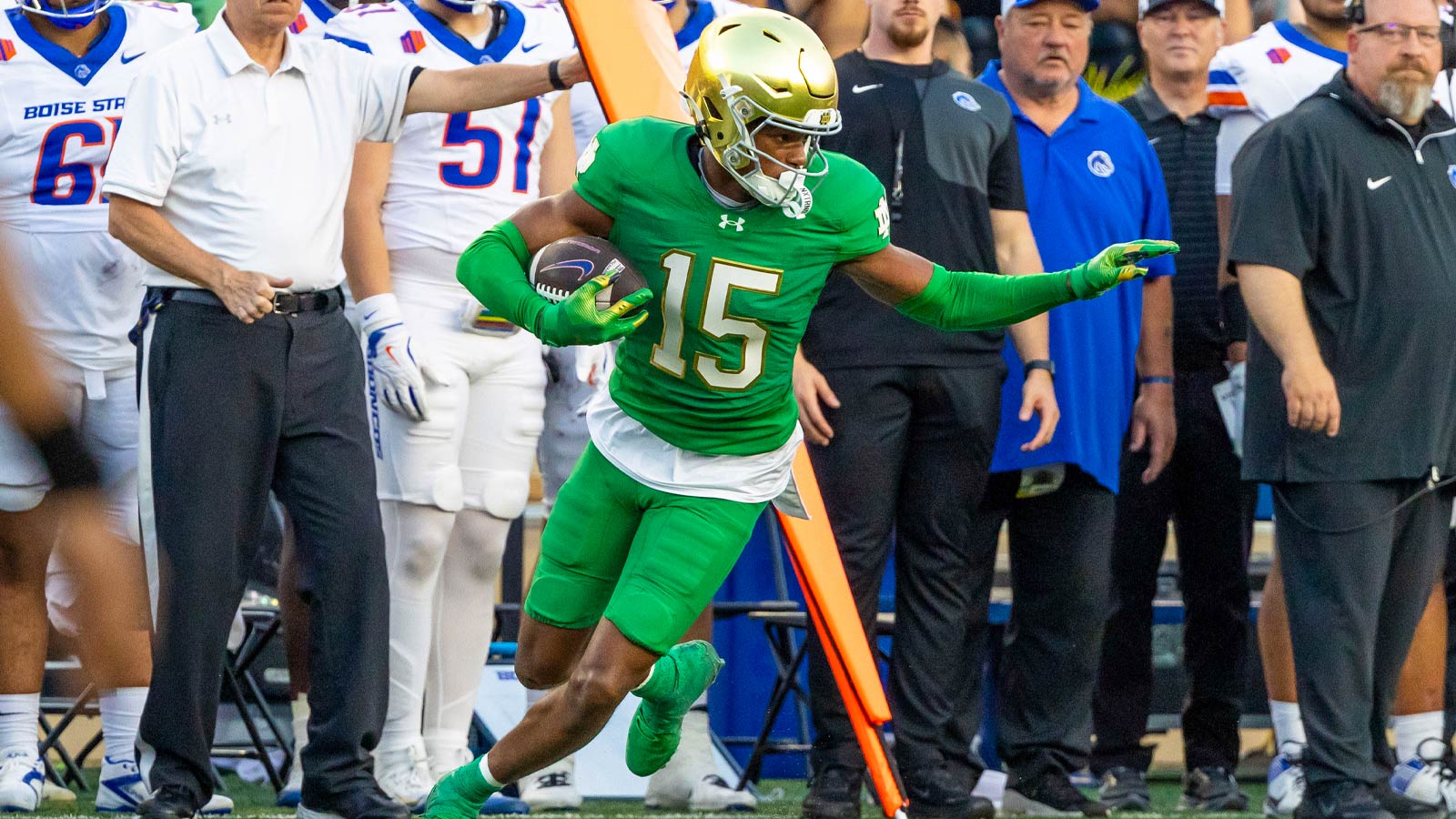 Notre Dame’s Leonard Moore Has Already Locked Down the 2027 NFL Draft’s Top Cornerback Spot
