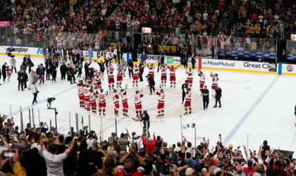 Carolina Brought Its Own Party to Vegas: Storm Surge Hits the Ice After Stanley Cup Clinch