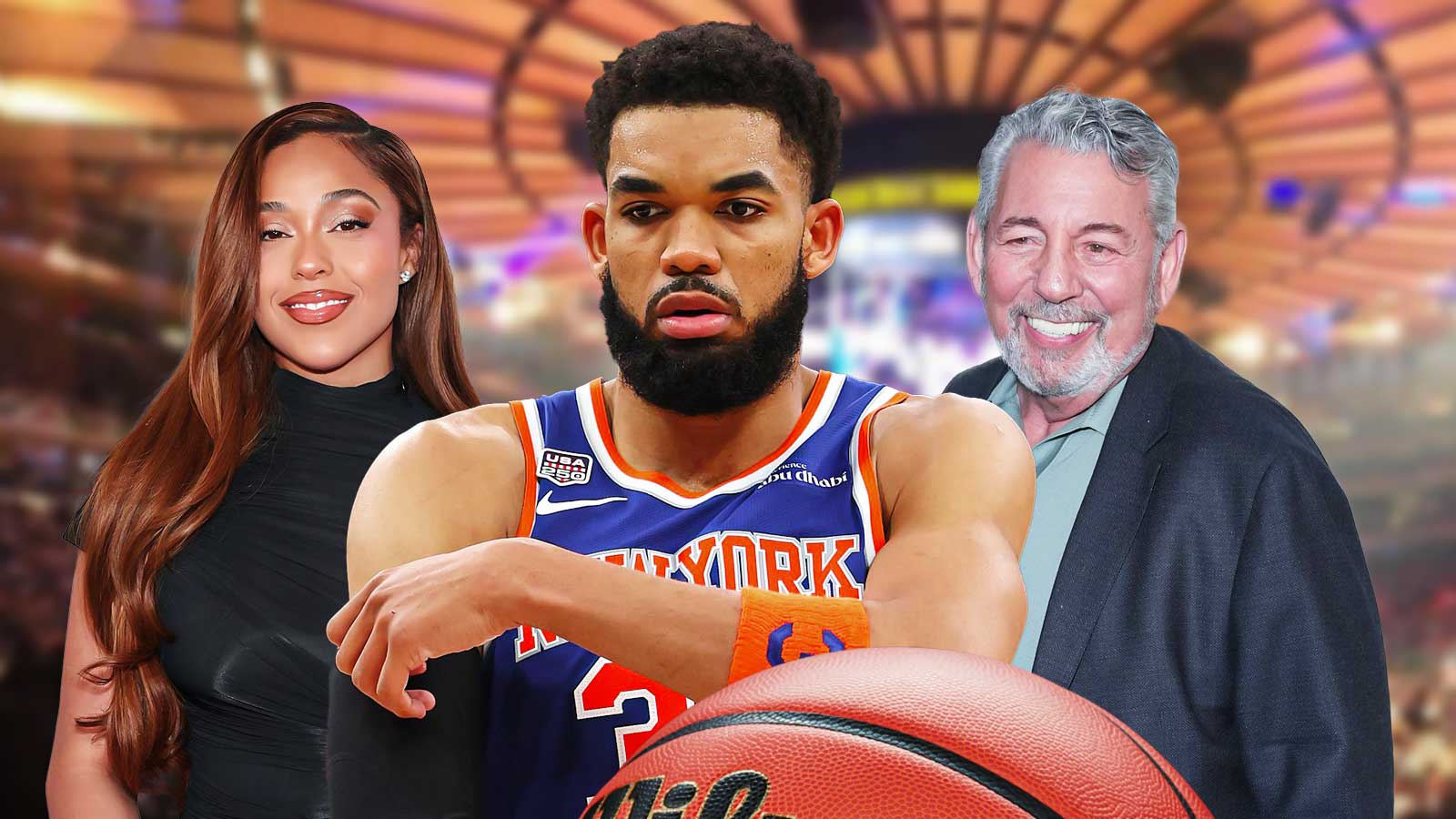 Knicks Owner James Dolan Joked About Banning Sex in the Playoffs — Karl-Anthony Towns Says His Fiancée Wasn’t Laughing