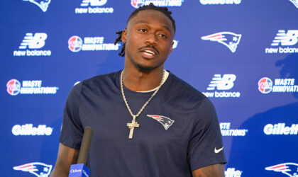 AJ Brown Spotted in Patriots No. 1 — Here’s Why That Matters