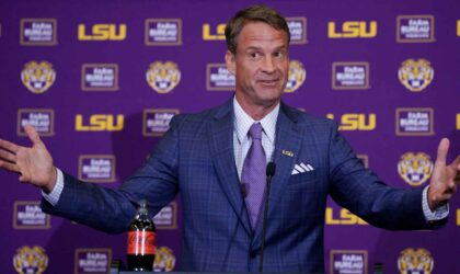 Lane Kiffin Just Told Tyrann Mathieu LSU Will Win a Title — and He Sounds Sure