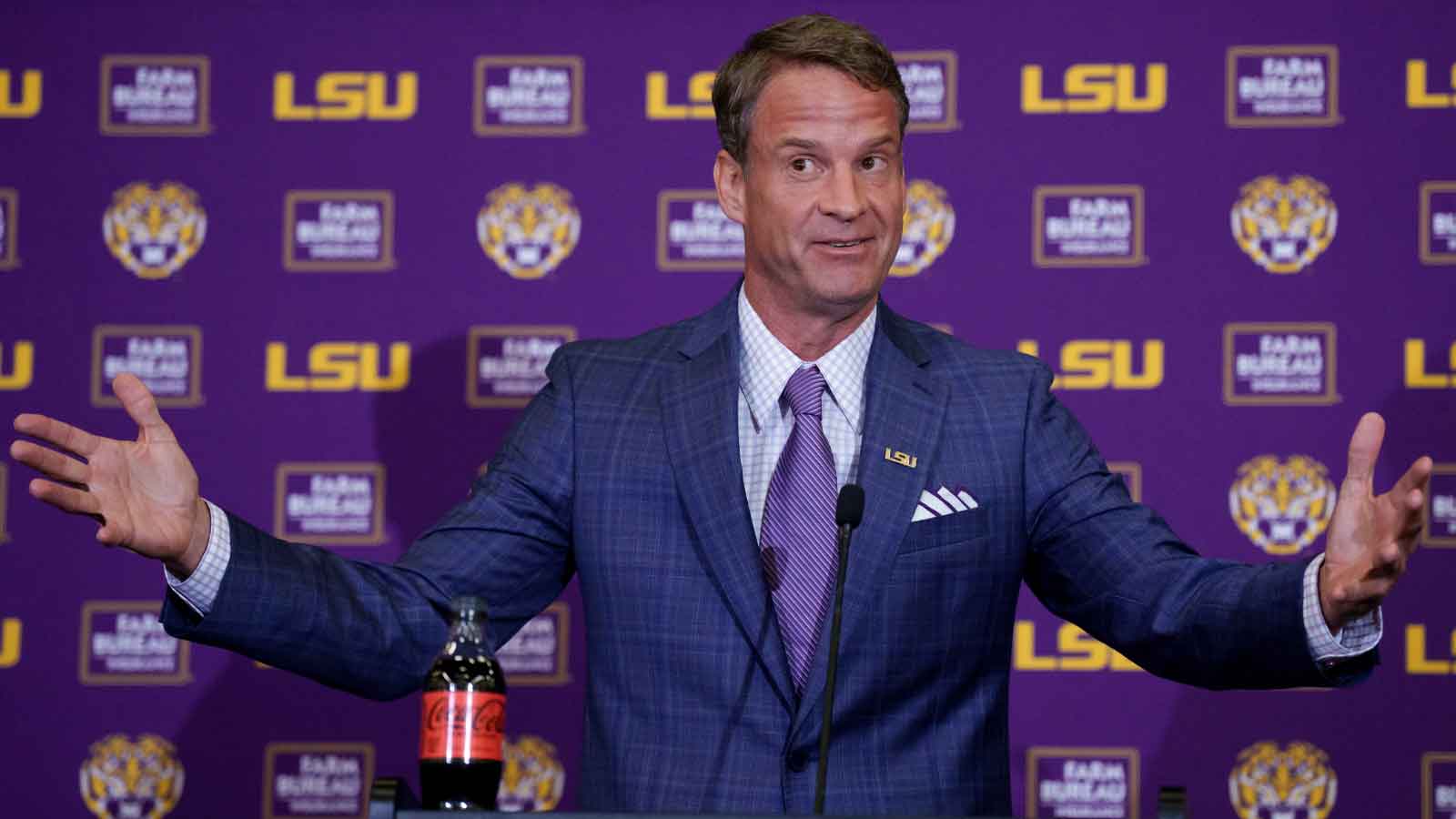 Lane Kiffin Just Told Tyrann Mathieu LSU Will Win a Title — and He Sounds Sure
