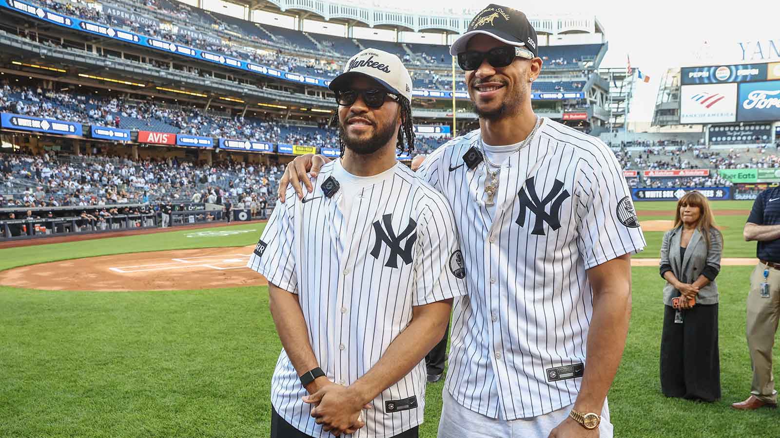 Brunson and Hart Brought the Chaos to Yankee Stadium — and Knicks Fans Loved Every Second