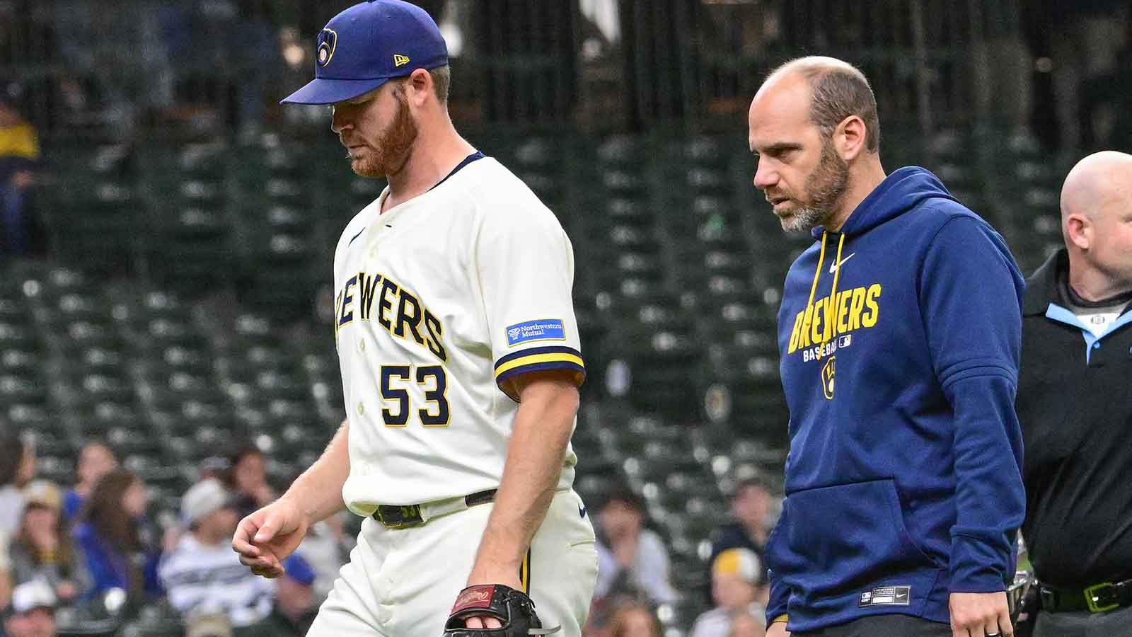 Brandon Woodruff’s Shoulder Is Fine Now — and the Brewers Rotation May Be Getting Its Missing Piece
