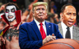 Stephen A. Smith Blamed Trump for the Knicks’ Game 3 Loss. Danhausen Wouldn’t Touch That.