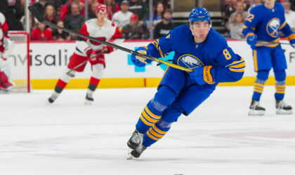Sharks Acquire Defenseman Who Asked Out of Buffalo After One Season
