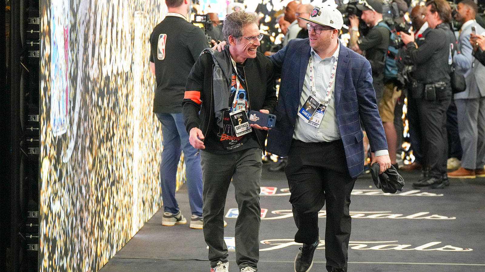 Ben Stiller Turned His Knicks Parade Float Into a Documentary Shoot and Nobody’s Surprised