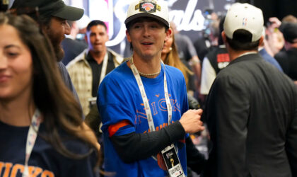 Timothée Chalamet and the Sopranos cast marched with Knicks fans in the championship parade. Here’s who showed up.