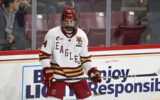 Bruins Flip Former BC Captain to Sharks in Pick Swap Deal