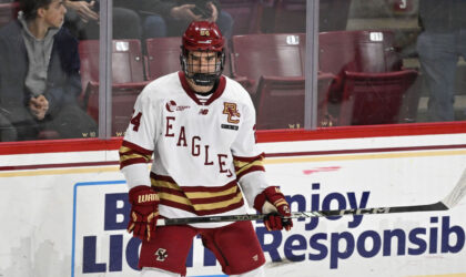 Bruins Flip Former BC Captain to Sharks in Pick Swap Deal