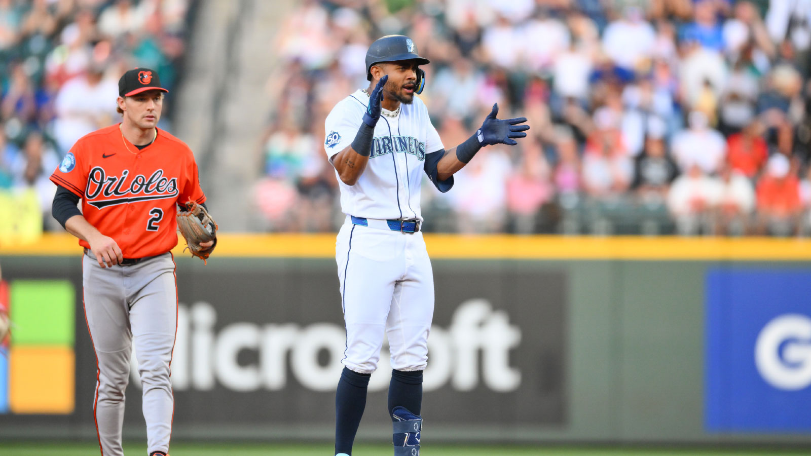 Julio Rodriguez Left a Game With a Hamstring Issue. The Mariners Are Holding Their Breath.