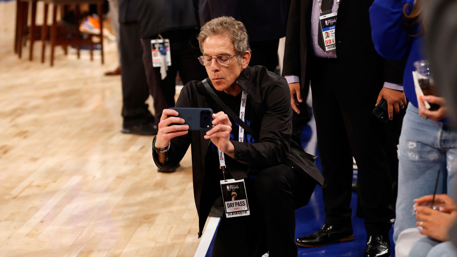 Ben Stiller Got the Best Seat in the House at the Knicks Parade Thanks to Jordan Clarkson