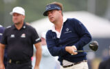 Keith Mitchell shot 41 on one nine and 29 on the other. That’s never happened at the U.S. Open.