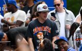 Tyler Kolek Had to Convince a Cop He Actually Plays for the Knicks During Their Championship Parade