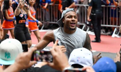 Knicks Guard Miles McBride Thanked Fans After the Championship Parade. His Post Says It All.