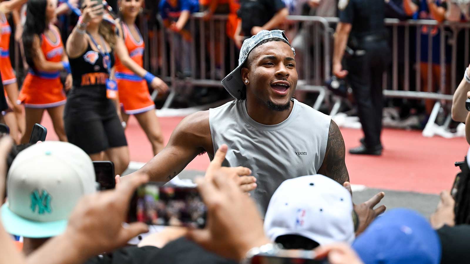 Knicks Guard Miles McBride Thanked Fans After the Championship Parade. His Post Says It All.