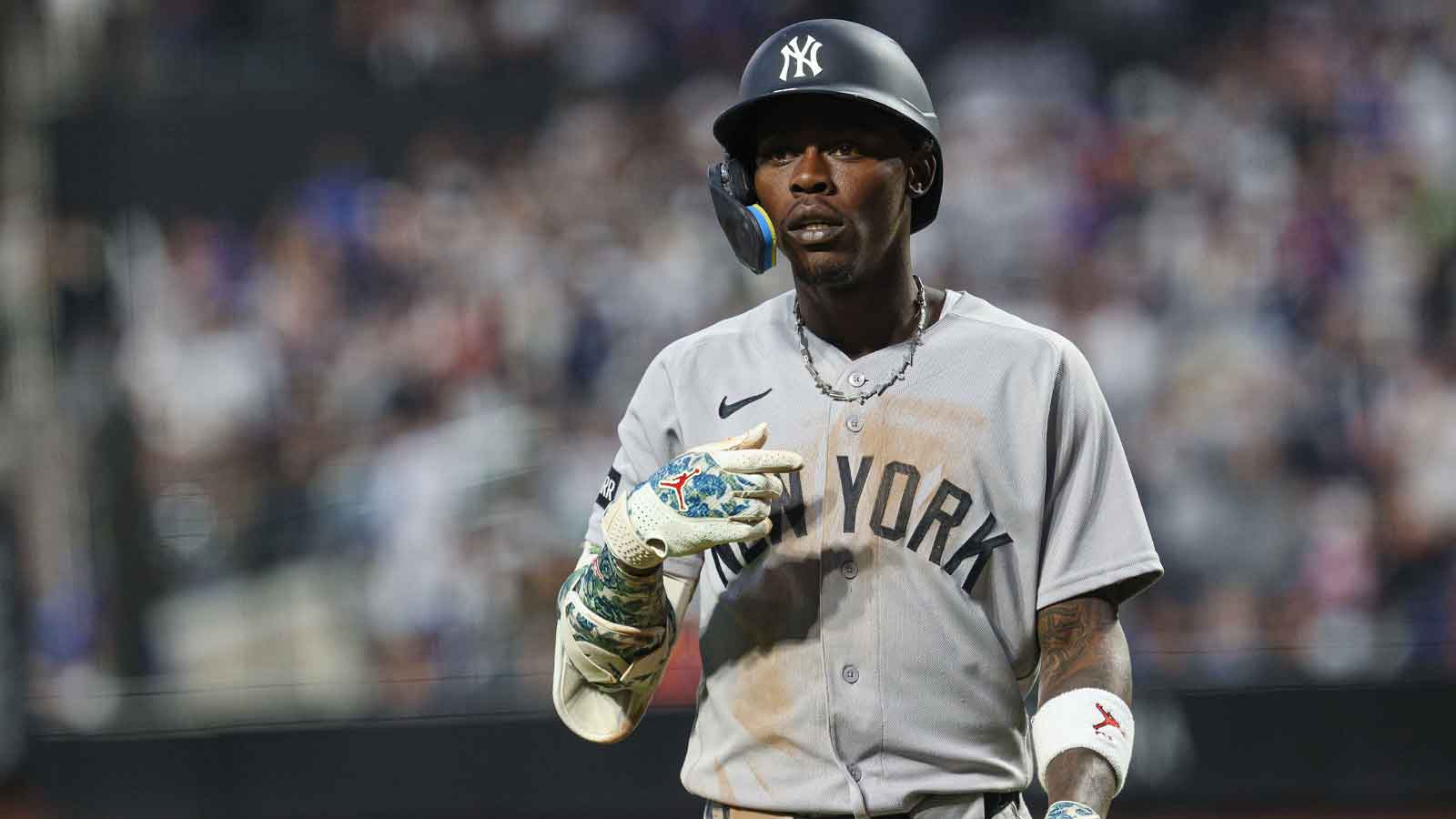 Foul Ball to the Groin Forces Yankees’ Jazz Chisholm Jr. Out of Game vs. White Sox