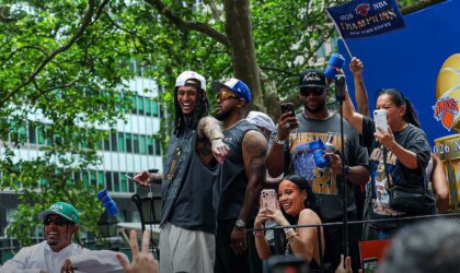 Manny Pacquiao Called Jordan Clarkson After the Knicks Won the Finals. The Video Is Everything.