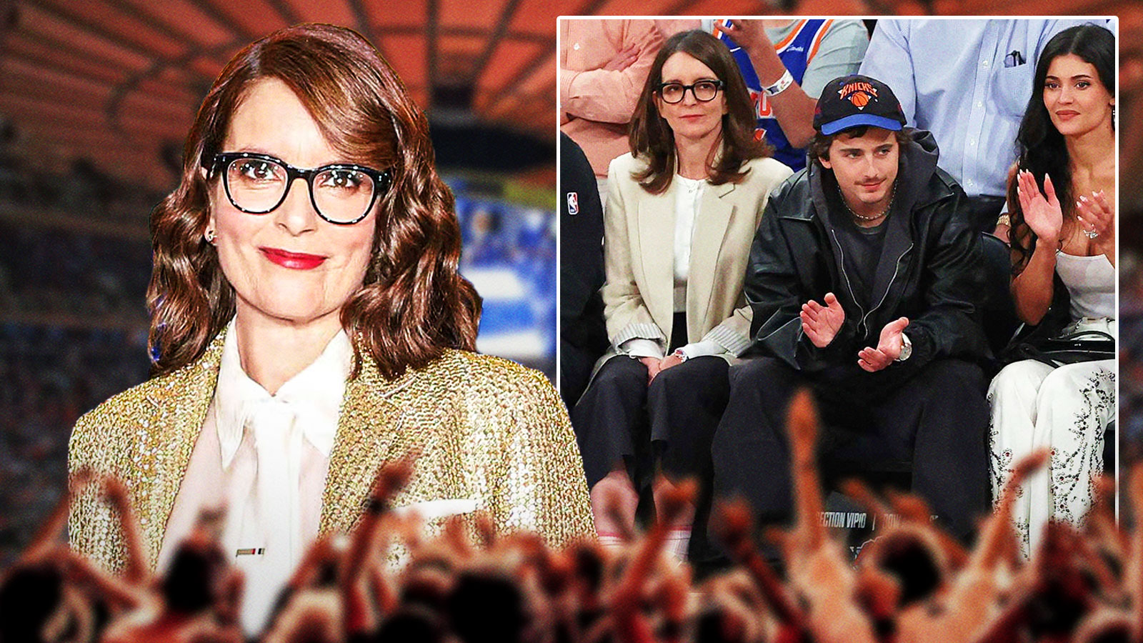 Tina Fey’s Courtside Ultimatum — and Why the Knicks’ Future May Hinge on Timothée Chalamet