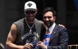 Josh Hart Reposted His Wife Twerking on Him at the Knicks Parade and the Comments Are Unhinged