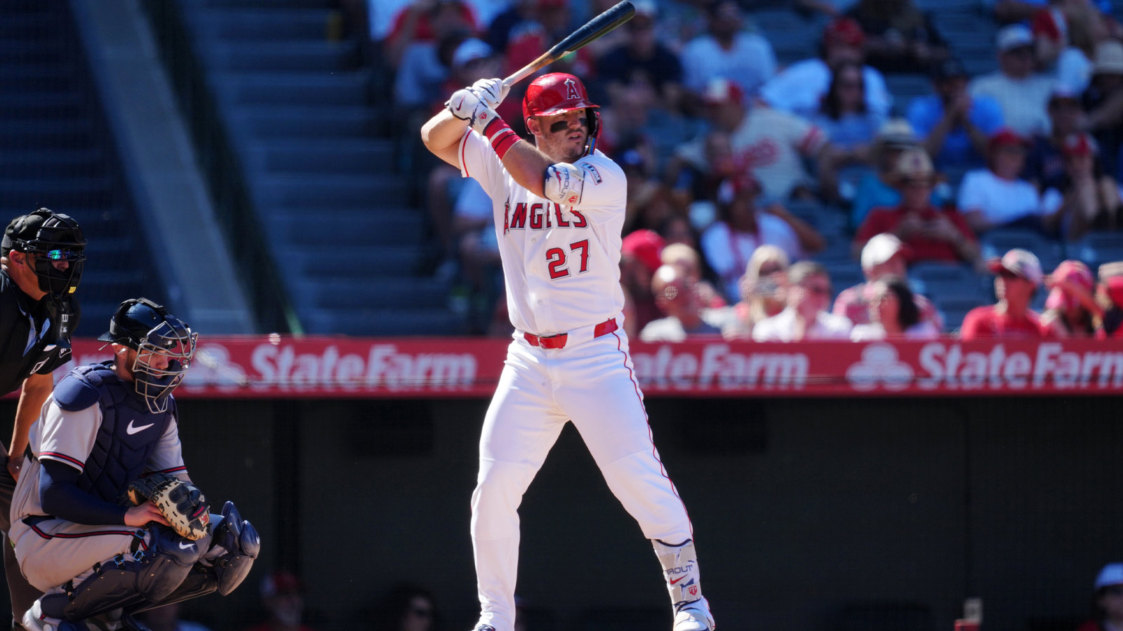 Mike Trout’s Manager Defends Him After Injury on a Play That Didn’t Matter