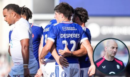 Benhard Janse van Rensburg drops certain try as England’s depth issues get exposed in France loss.