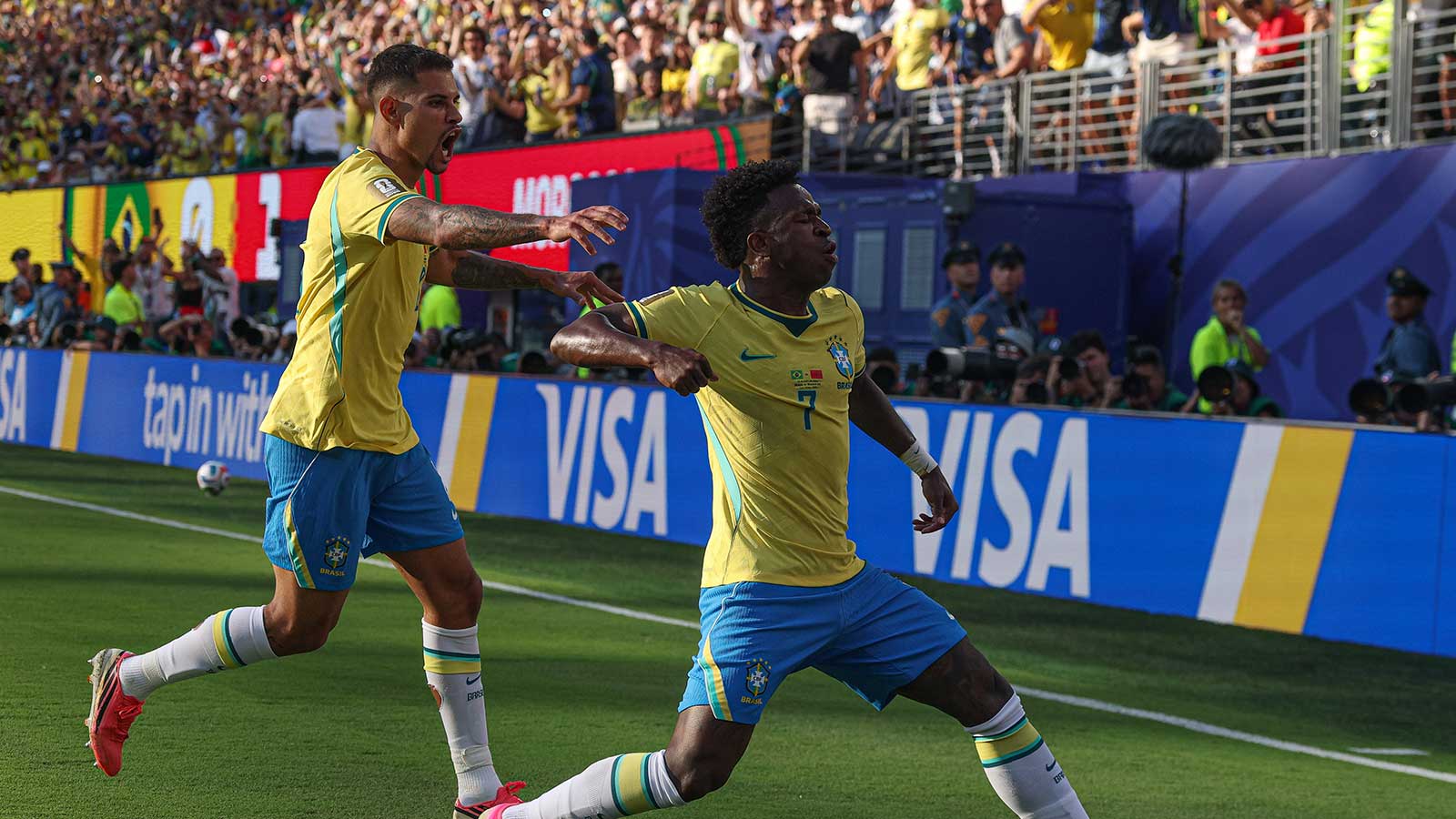 Brazil Puts Three Past Haiti as Vinícius Jr. Keeps Rolling in World Cup Group Play