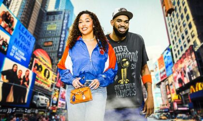 Jordyn Woods Packed Four 1-of-1 Trading Cards the Same Week the Knicks Won the Title