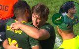 Lukhanyo Am Looked Like a Man Playing Against Kids in South Africa A’s 40-0 Rout of Zimbabwe