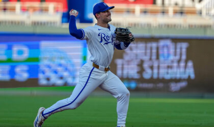 Massey’s Diving Flip to Tolbert Saved the Royals’ Win and Turned Heads