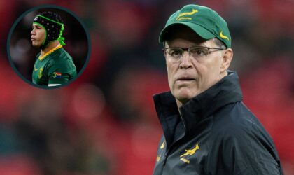 Rassie Erasmus Threw a Rookie at Fly-Half. It Was a Mixed Bag.