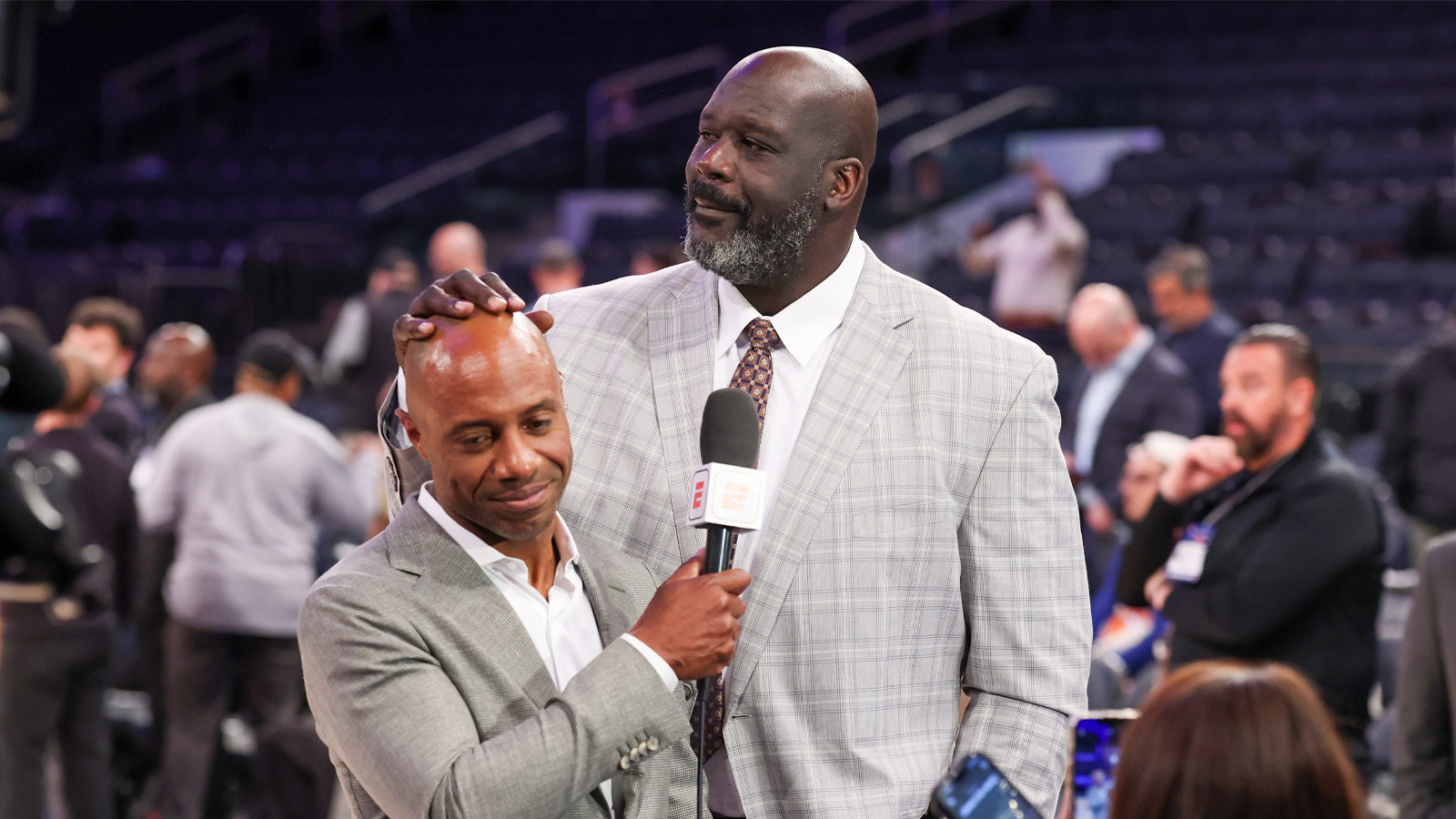 Shaq Left ESPN Booth Mid-Game to Join Spurs’ Wildest Fan Sect — Here’s Why