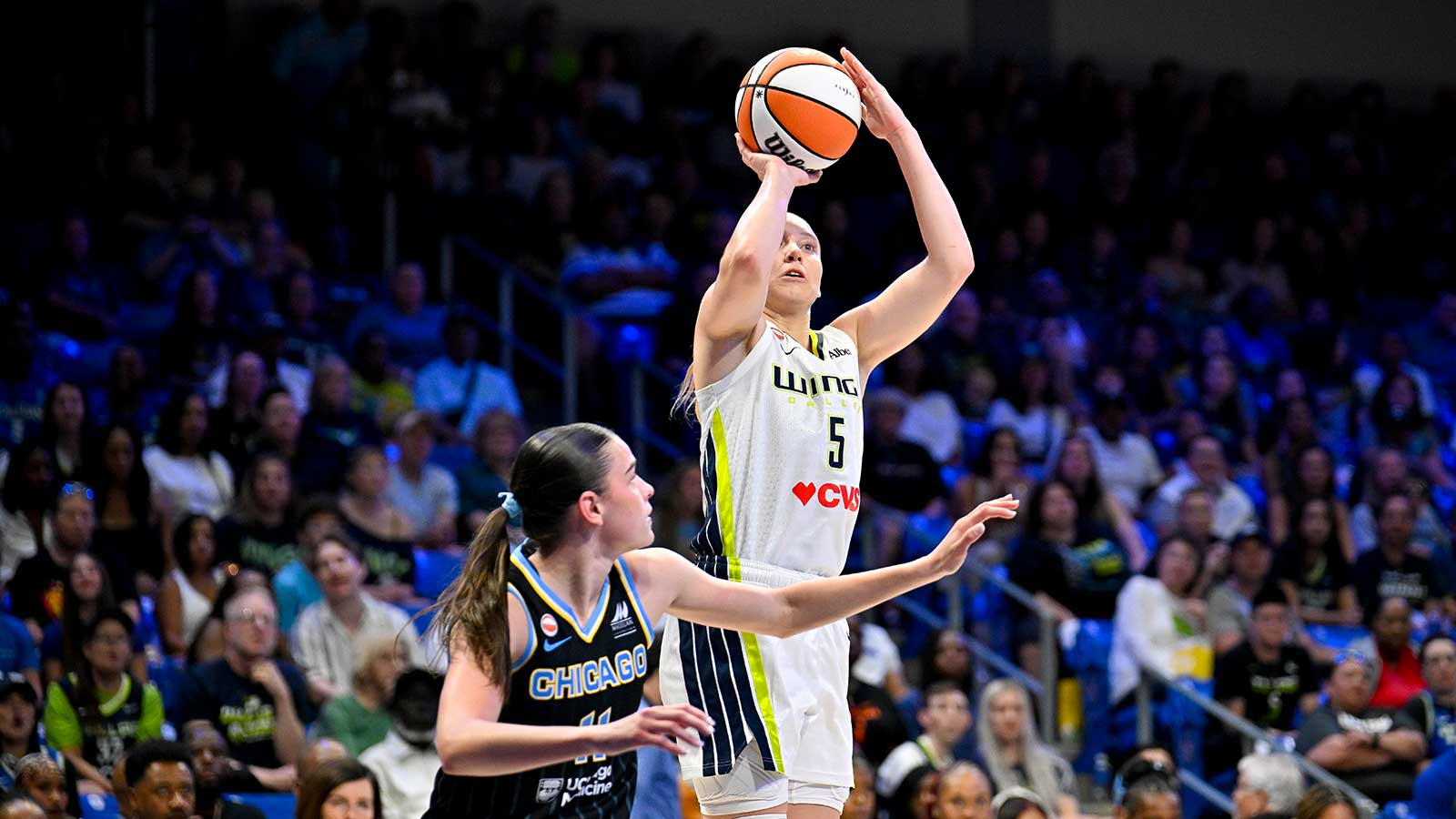 Paige Bueckers Hit a Falling-Out-of-Bounds Shot and the Wings Needed Every Bit of It