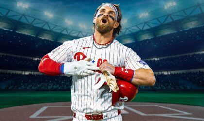 Bryce Harper Hits for the Cycle as Phillies Steamroll Mets 15-3